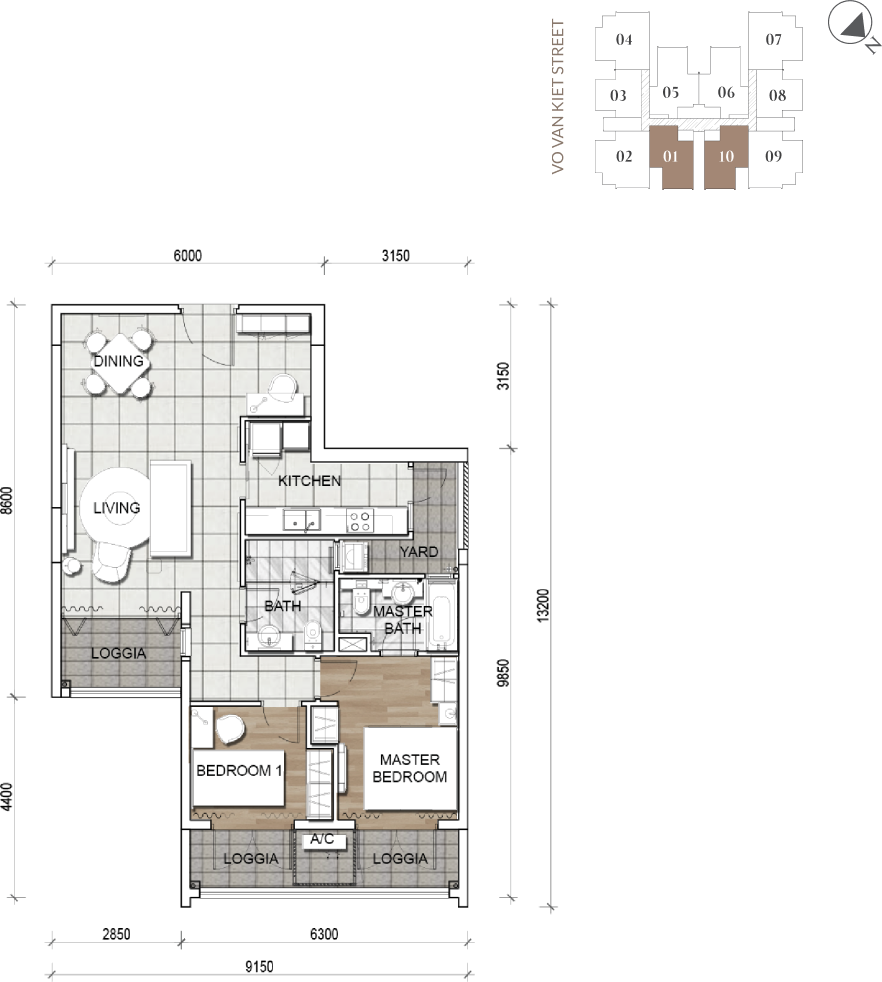 2-BEDROOM DELUXE