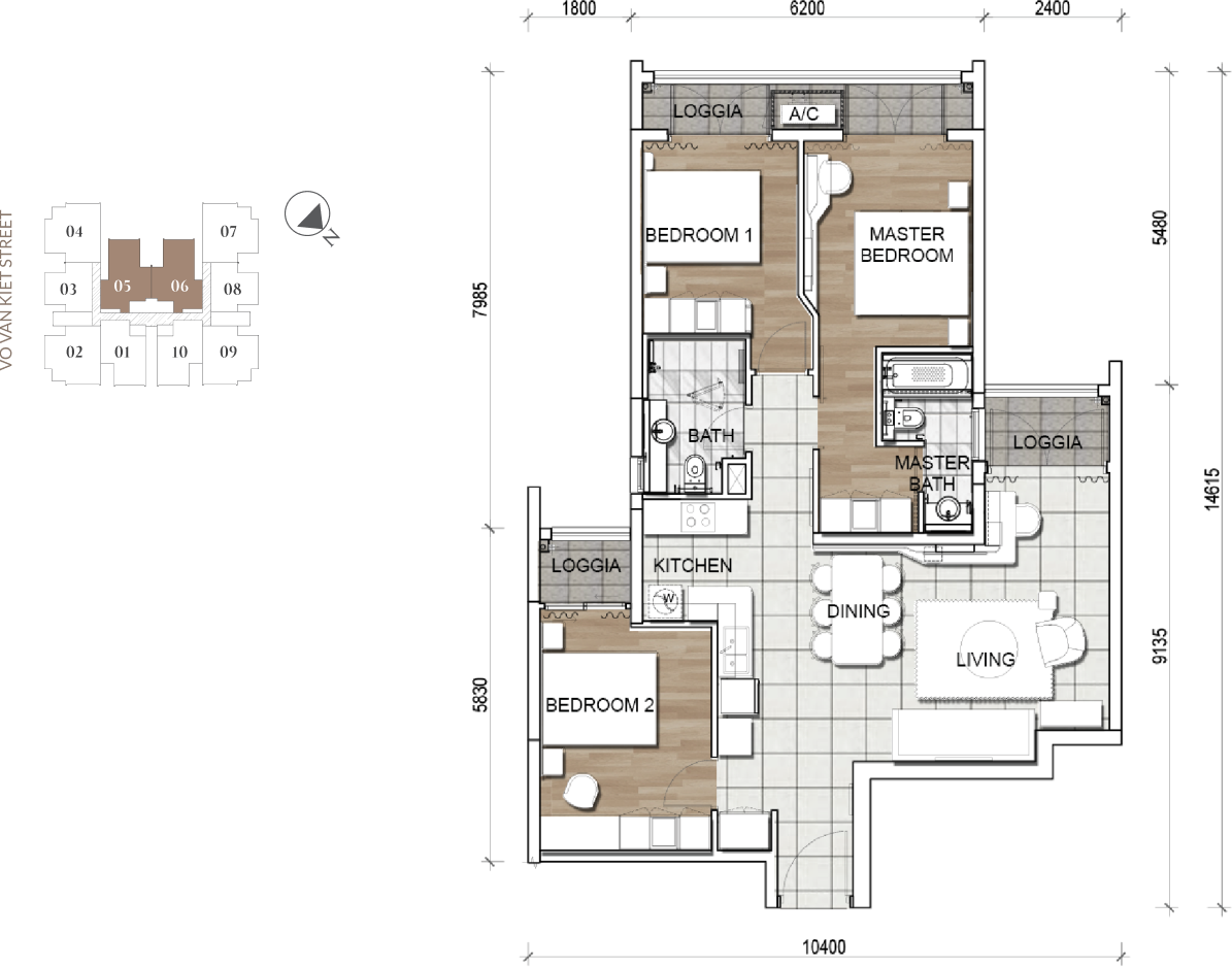 3-BEDROOM EXECUTIVE